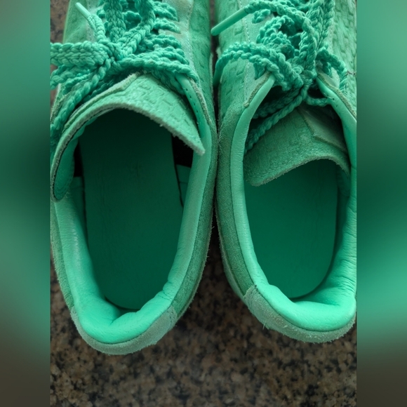 Women's Green Puma Solange Size 9.5 - Picture 7 of 7